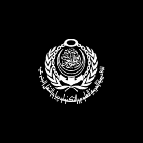شعار شركة الأكاديمية العربية للعلوم والتكنولوجيا – أحد عملاء د. مصطفى نوارج في التدريب والاستشارات