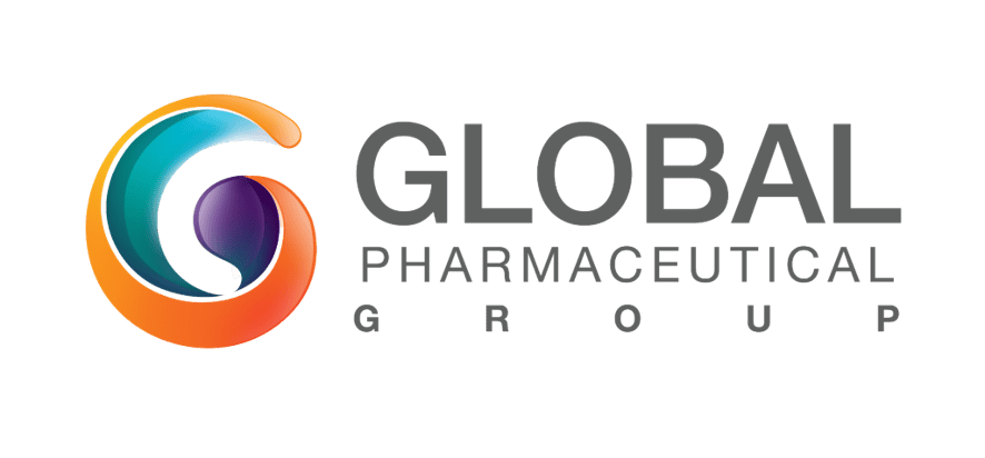 شعار Global Pharma Group — من عملاء برامج تدريب الشركات مع د. مصطفى نوارج