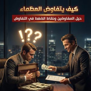 كيف يتفاوض العظماء